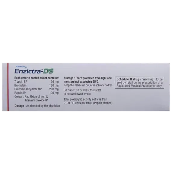 enzictra ds tablet 10's